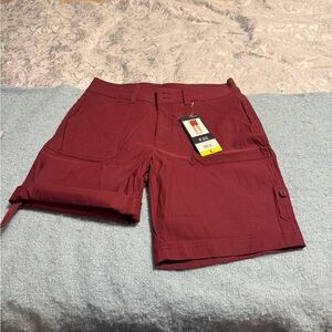 Eddie Bauer Women's Burgundy Shorts